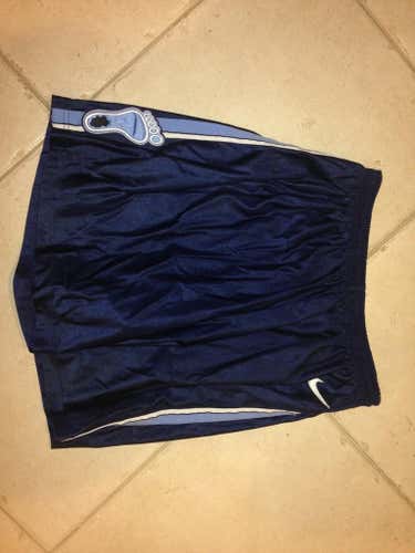 game worn old school UNC lacrosse shorts