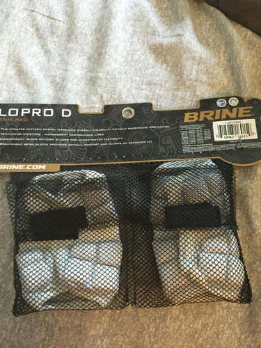 Brine lopro d arm pads white