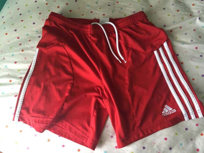 Red Adidas Shorts