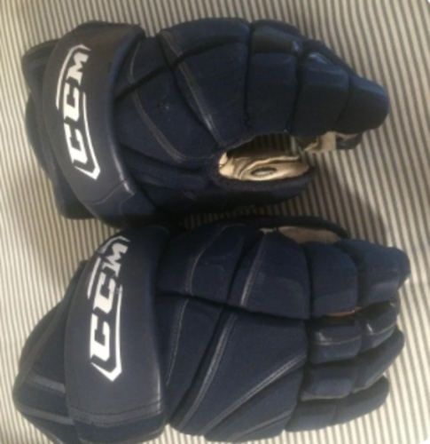 CCM Vector 13.5" Navy Blue Hockey Gloves