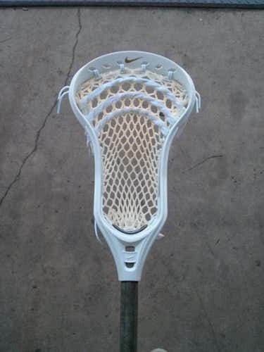 New Nike Elite 10 Head - White - Strung