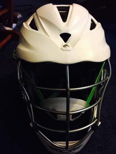 Cascade Pro 7 white helmet