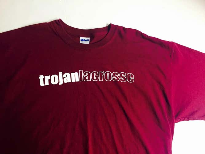 NEW Trojan Lacrosse Club Team Maroon