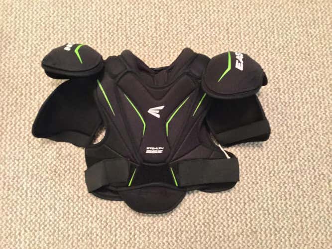 Black Easton 55S Shoulder Pads