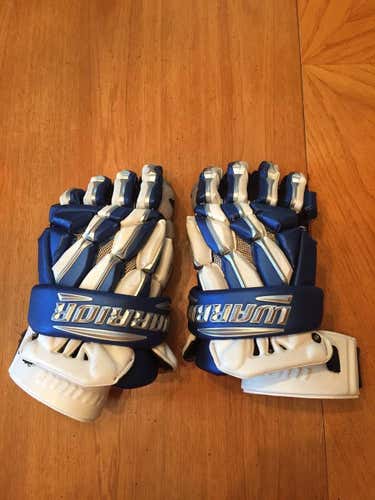 Warrior Regulator gloves blue/white