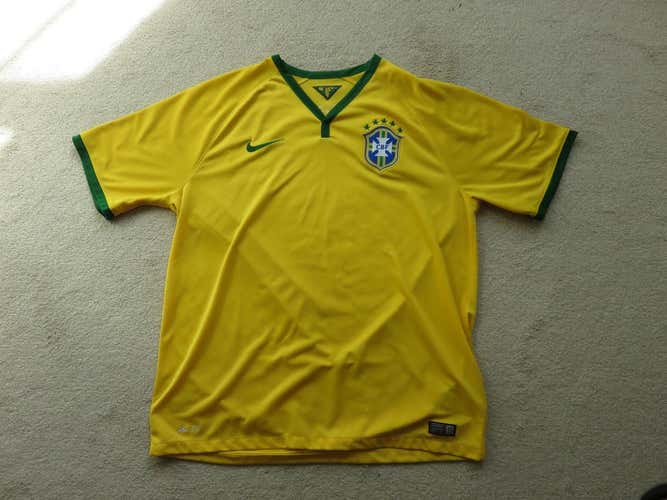 2014 Brazil world cup jersey (home)