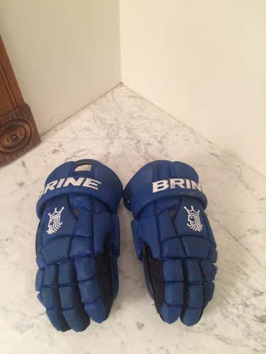 Brine Superlight II goalie gloves -13in,blue