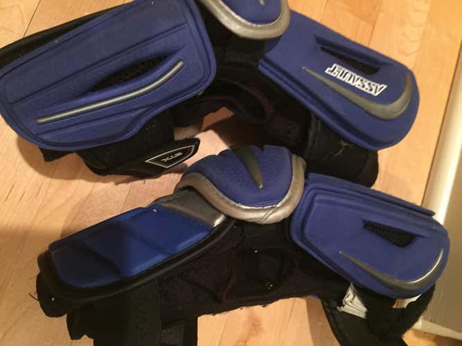 Blue STX Assault arm guards
