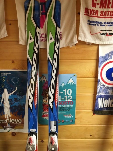 2014 Nordica Dobermann World Cup GS 195cm Race Skis w M20 bindings