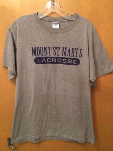 Mount Saint Mary's lacrosse T-shirt size large