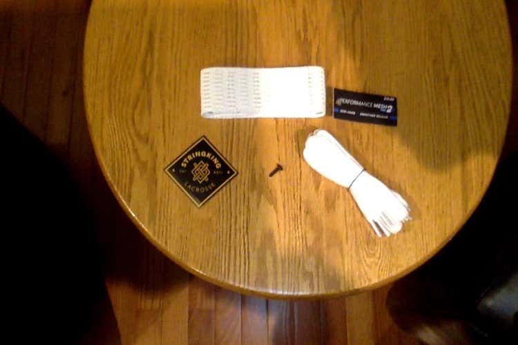 Stringking Lacrosse Type 2X Mesh Setup