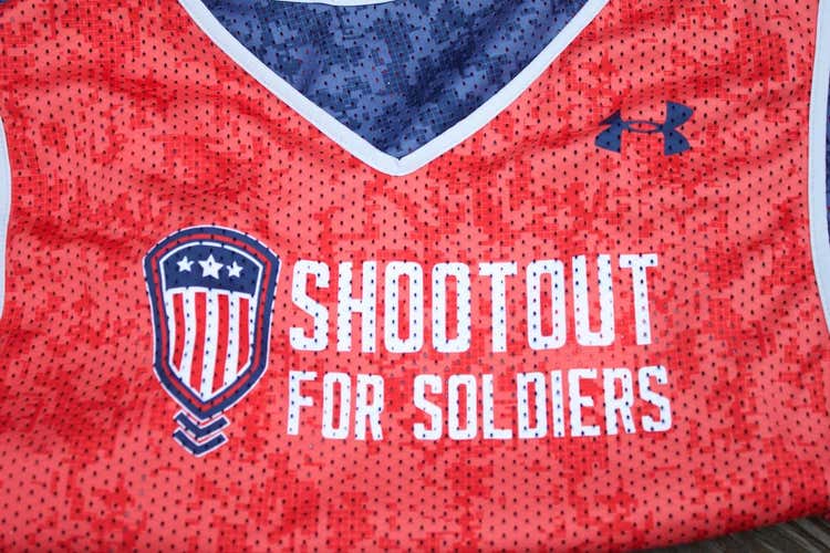 Under Armour Shootout for Soldiers Pinnie sz SM