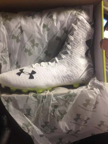 Under Armour Highlight White Cleat Sz10