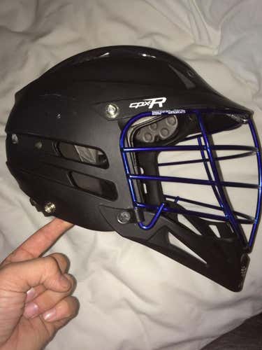 Matte black CpxR Blue Chrome Mask