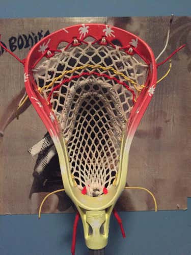 OG Proton Plus w/red to yellow fade and palm trees strung w/ og throne mesh