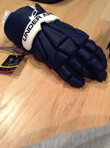 Navy blue Under  Armour Commander gloves