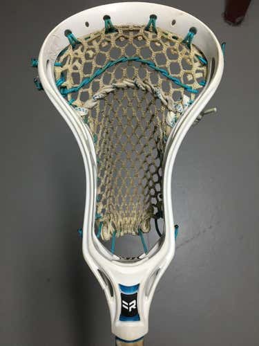 White Rabil HS w/ White ECD mesh & Turquoise Sidewall/Nylon