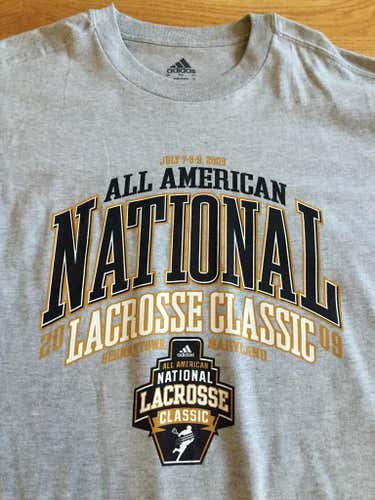 All American Adidas Nationals Tournament Shirt Gray