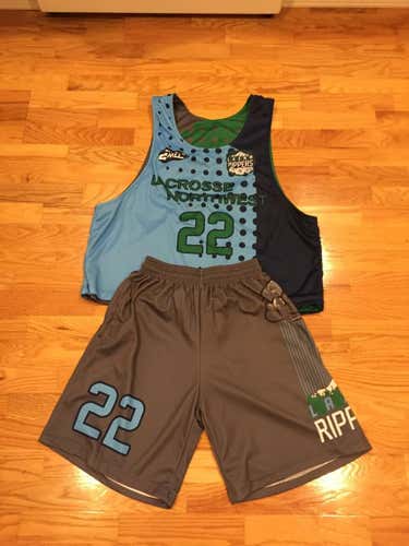 Lacrosse Northwest Rippers Men's Club Uniform + Shorts