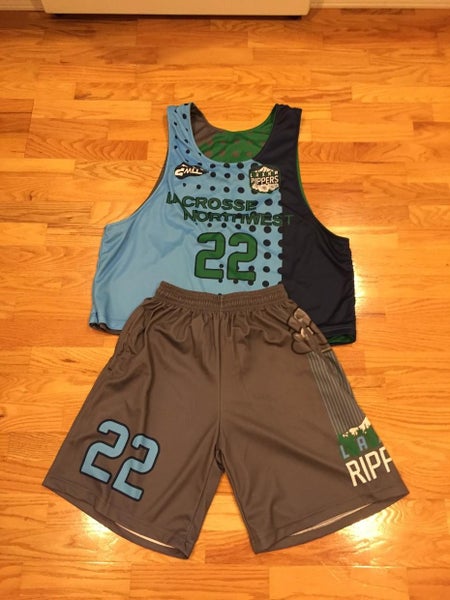 Lacrosse Northwest Rippers Men's Club Uniform + Shorts
