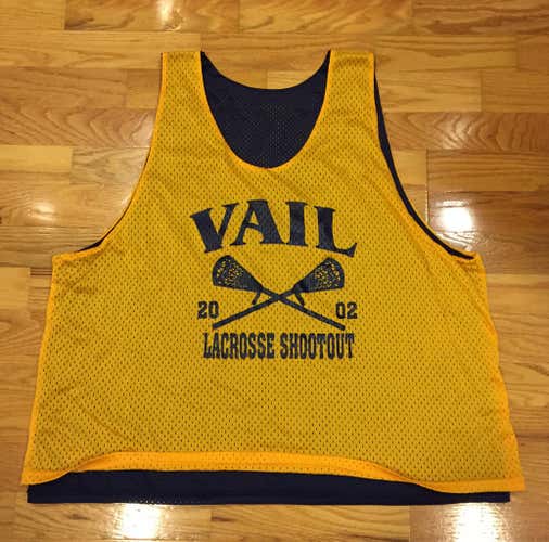 Vail Lacrosse Shootout 2002 reversible practice pinnie
