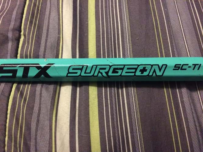 STX Surgeon Sci Ti Scrub Green