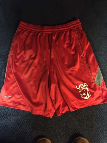 Nike Red USA Shorts