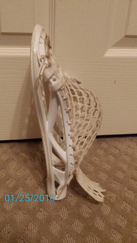 Nike white blur 10 head with east coast mesh