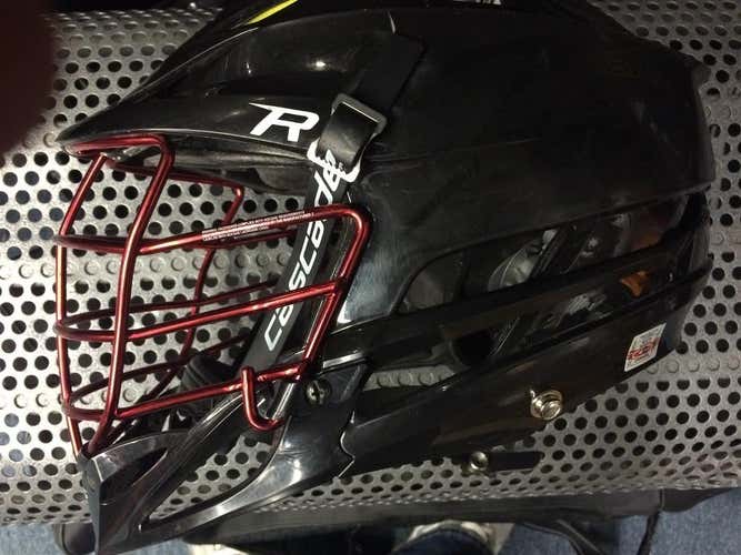 Cascade R Black/Red Chrome mask