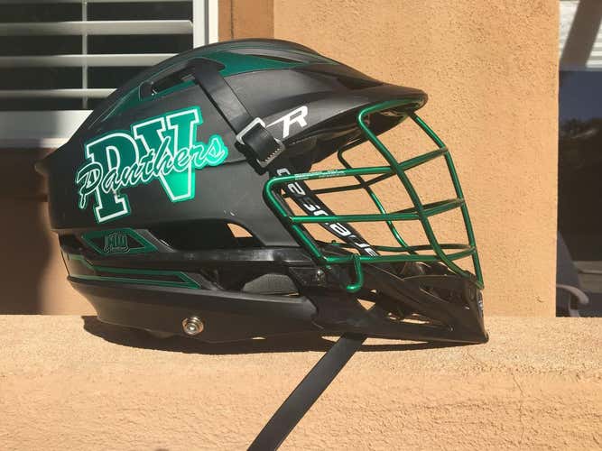 Matte Black Green Cage Casecade R