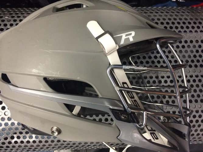 R Matte Grey helmet