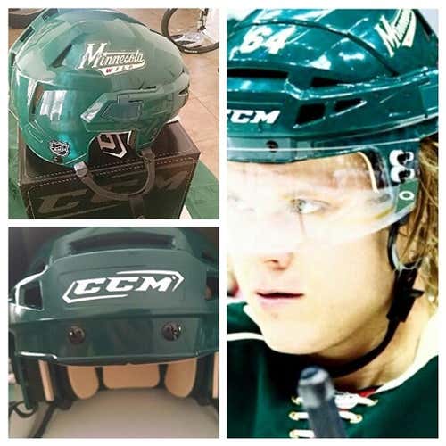 Minnesota Wild Pro Stock Helmet