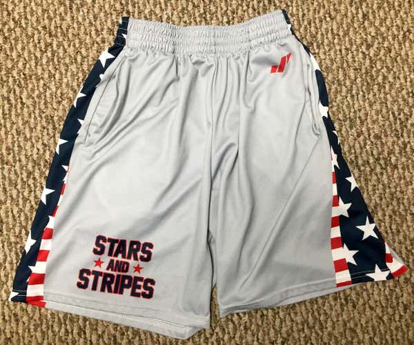 USA Shorts With Pockets Red White Blue