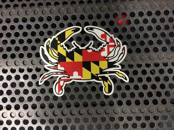 Maryland Crab Stickers