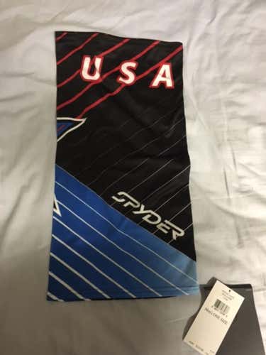 New Spyder Team USA neck gaiter