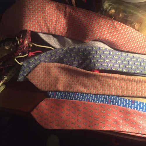 Lots of Vineyard Vines Ties