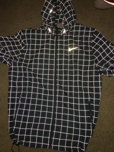 Dark blue Nike Running Reflective Windbreaker