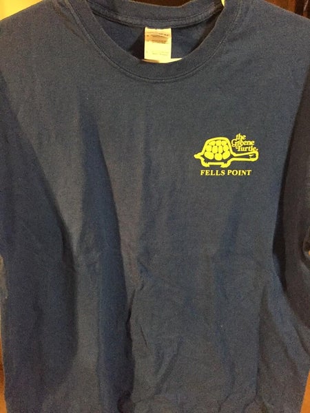 Green turtle lacrosse shirt