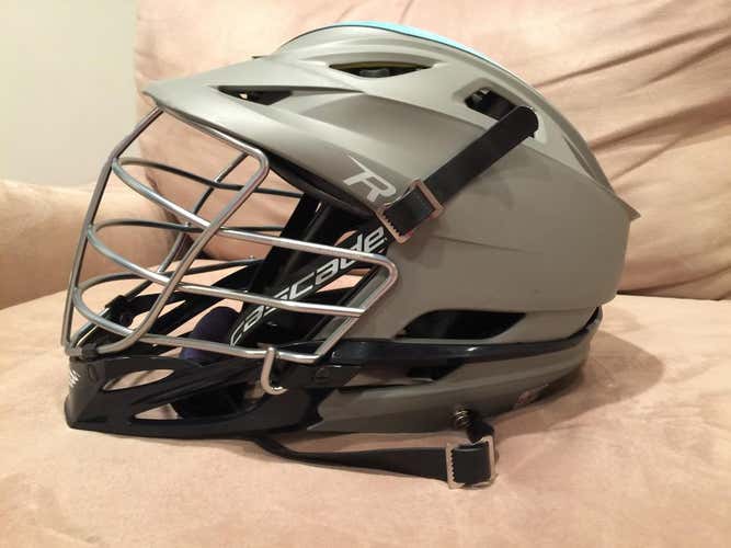 Matte grey navy chin worn 5 times