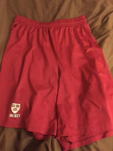 Harvard Hockey Team Issued Shorts Size Large