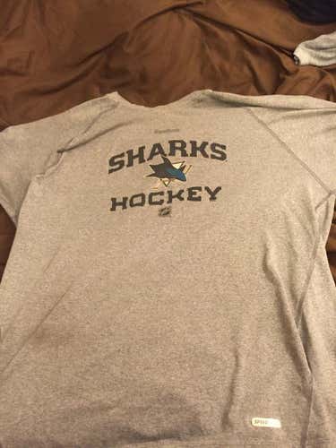 San Jose Sharks Team Issued Dryfit XL shirt