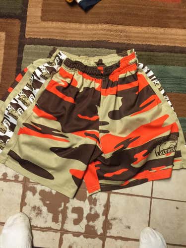 Orange Camo shorts