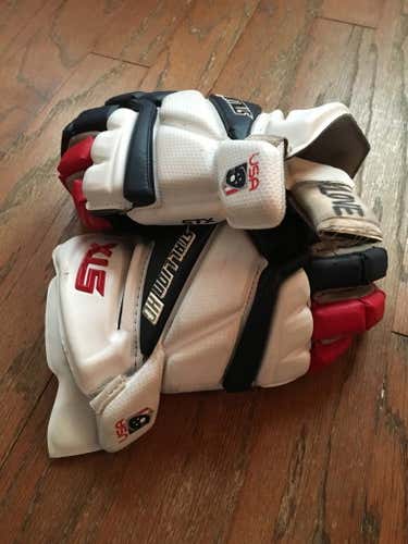 Team Issue/Authentic/Game worn STX Stallion USA Gloves (Rare!)