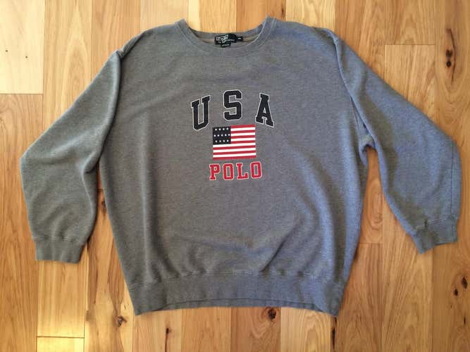 Mens Polo Ralph LaurenXXL (fits smaller) USA Pullover Sweatshirt