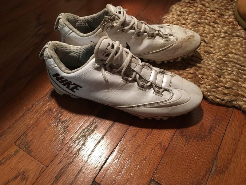 GC OG Nike Vapor Carbon Fly Cleats (White/White) Sz 11 (RARE!)
