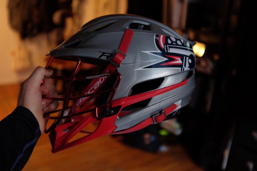 Boston Cannons MLL Lacrosse Cascade CPX Team Issued Helmet