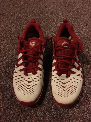 Team Issued Cornell Lacrosse Nike Free Trainers