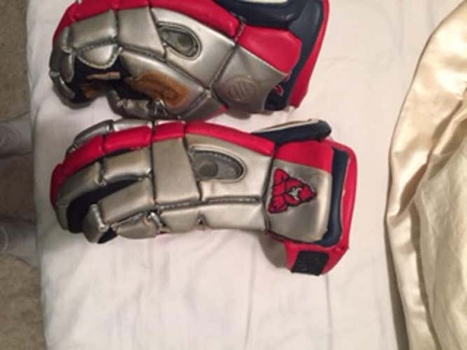 Custom team caarolina Rome 2s chrome/red/blue