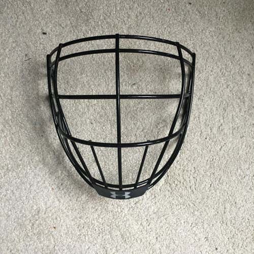 Under Armour CSA CLA Box Lacrosse Cage Face Mask with Chin Strap