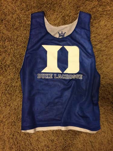 Duke lacrosse practice pinnie